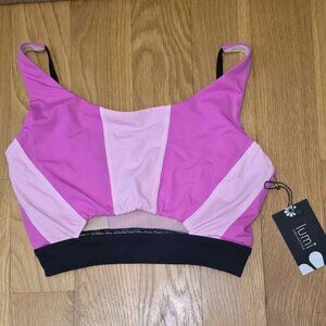 LUMI COLLECTIVE - Color Block Crop Tank, Size Adult Small